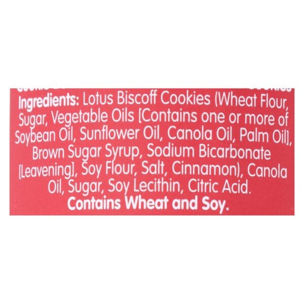 Biscoff Cookie Butter Spread - Peanut Butter Alternative - Crunchy - 13.4 oz - case of 8
