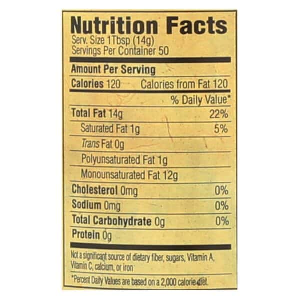 Napa Valley Naturals Organic Sunflower Oil - Case of 12 - 25.4 Fl oz. - Image 2