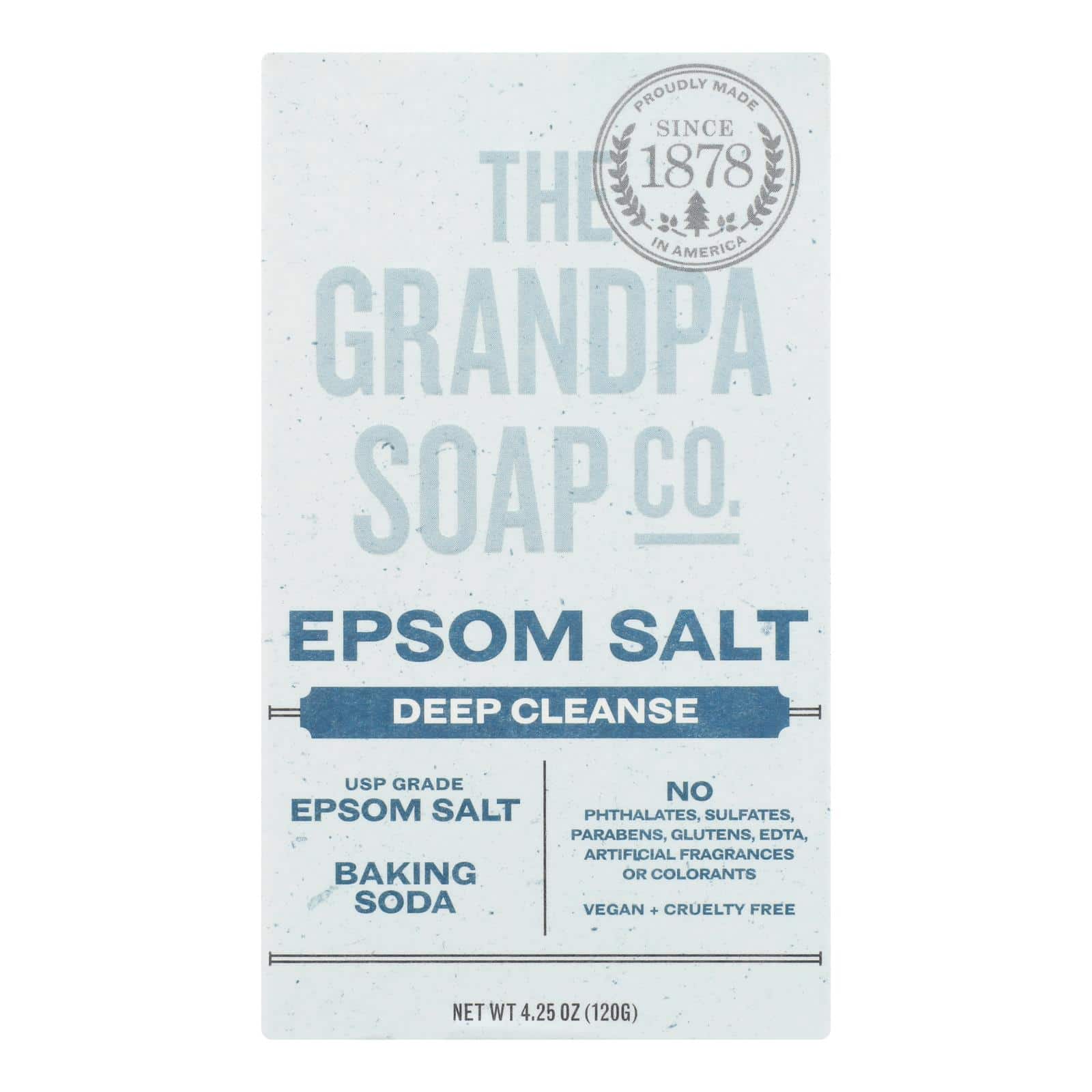 Grandpa Soap Bar Soap - Epsom Salt - 4.25 oz