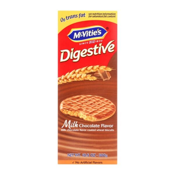 Mcvities Milk Chocolate Digestives - Case of 12 - 10.5 oz. - Image 3