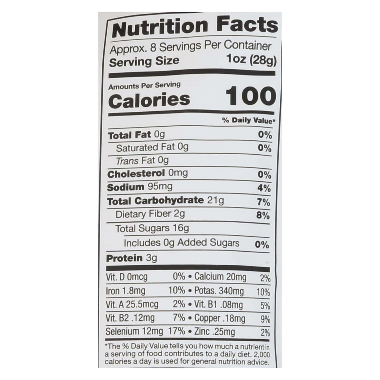 Sunfood - Berries Og2 Goji - EA of 1-8 OZ