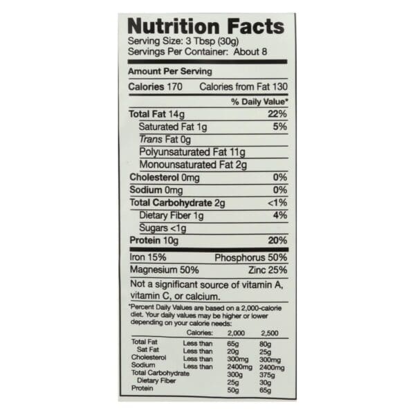 Nutiva Certified Organic Hempseed - Shelled - 8 oz - Case of 6 - Image 2