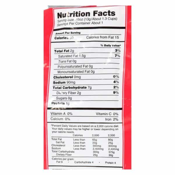 Lesser Evil Organic Air Popped Popcorn - Himalayan Pink - Case of 12 - 8/.46 oz - Image 2