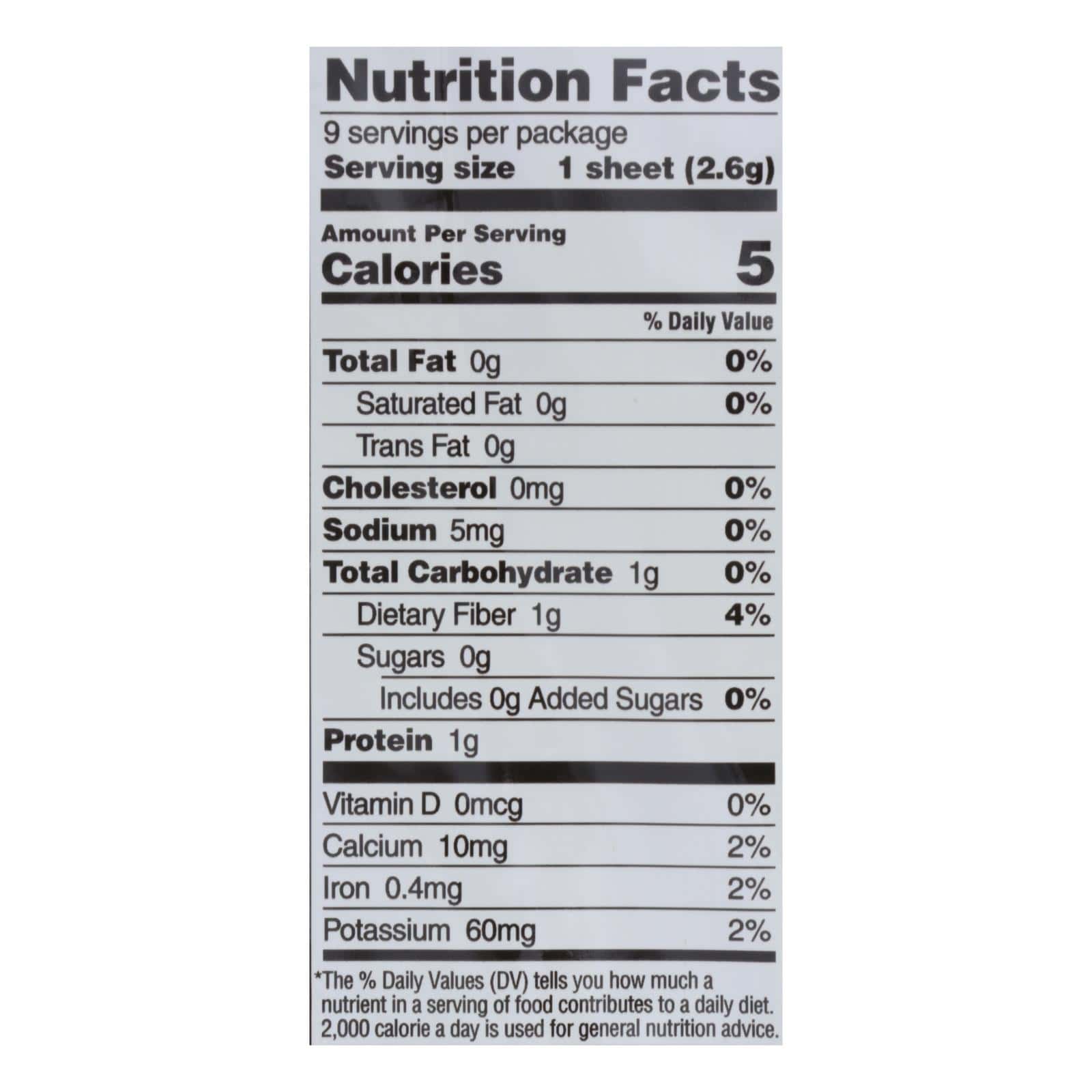 Gimme Seaweed Snacks 100% Organic Roasted Seaweed Sushi Nori - Wrap N' Roll - Case of 12 - .81 oz