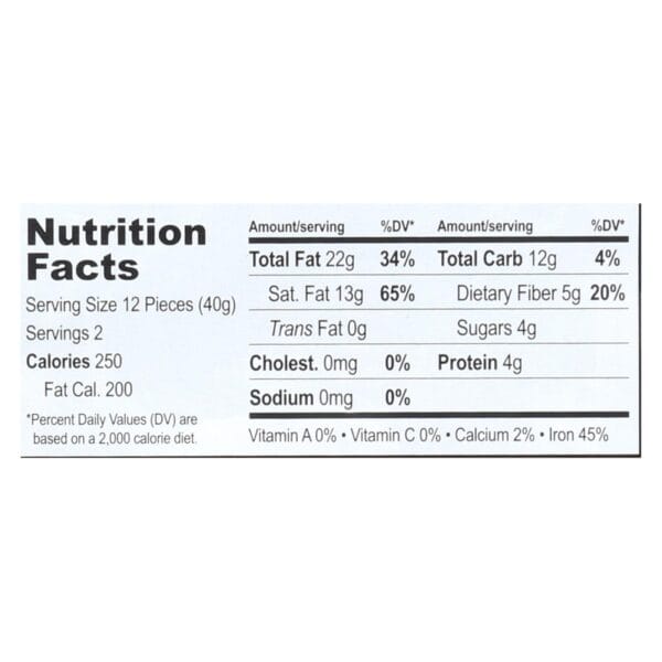 Equal Exchange Organic Chocolate Bar - Extreme Dark - Case of 12 - 2.8 oz. - Image 2
