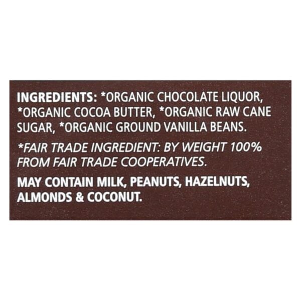 Equal Exchange Organic Chocolate Bar - Extreme Dark - Case of 12 - 2.8 oz. - Image 3