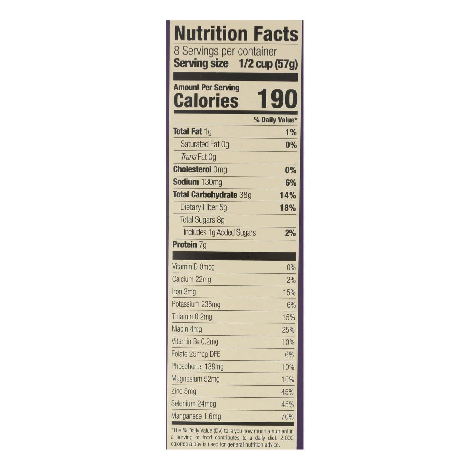 Food For Life Baking Co. Cereal - Organic - Ezekiel 4-9 - Sprouted Whole Grain - Cinnamon Raisin - 16 oz - case of 6 - Image 2