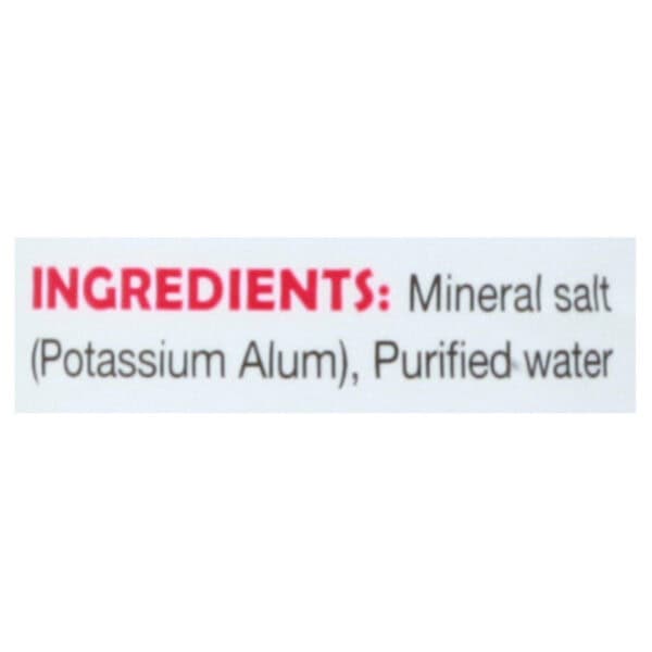 Thai Deodorant Stone Thai Crystal Mist Deodorant Pump - 8 fl oz
