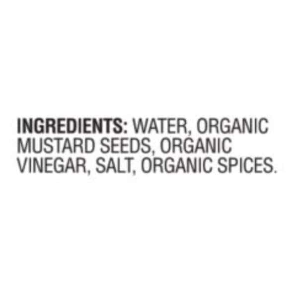 Woodstock Organic Stone Ground Mustard - Case of 12 - 8 OZ - Image 3
