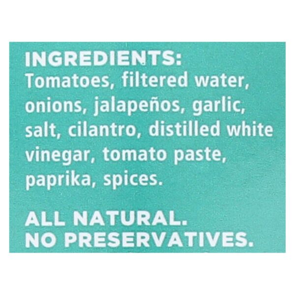 Frontera Foods Double Roasted Tomato Salsa - Tomato Salsa - Case of 6 - 16 oz. - Image 2
