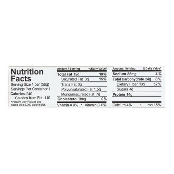 Aloha (Bars)  Peanut Butter Chocolate Chip - Case Of 12 - 1.9 Oz - Image 2