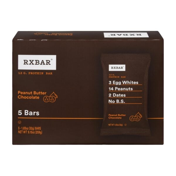 Rxbar - Protein Bar Peanut Butter Chocolate - Case of 6 - 5/1.83OZ - Image 3