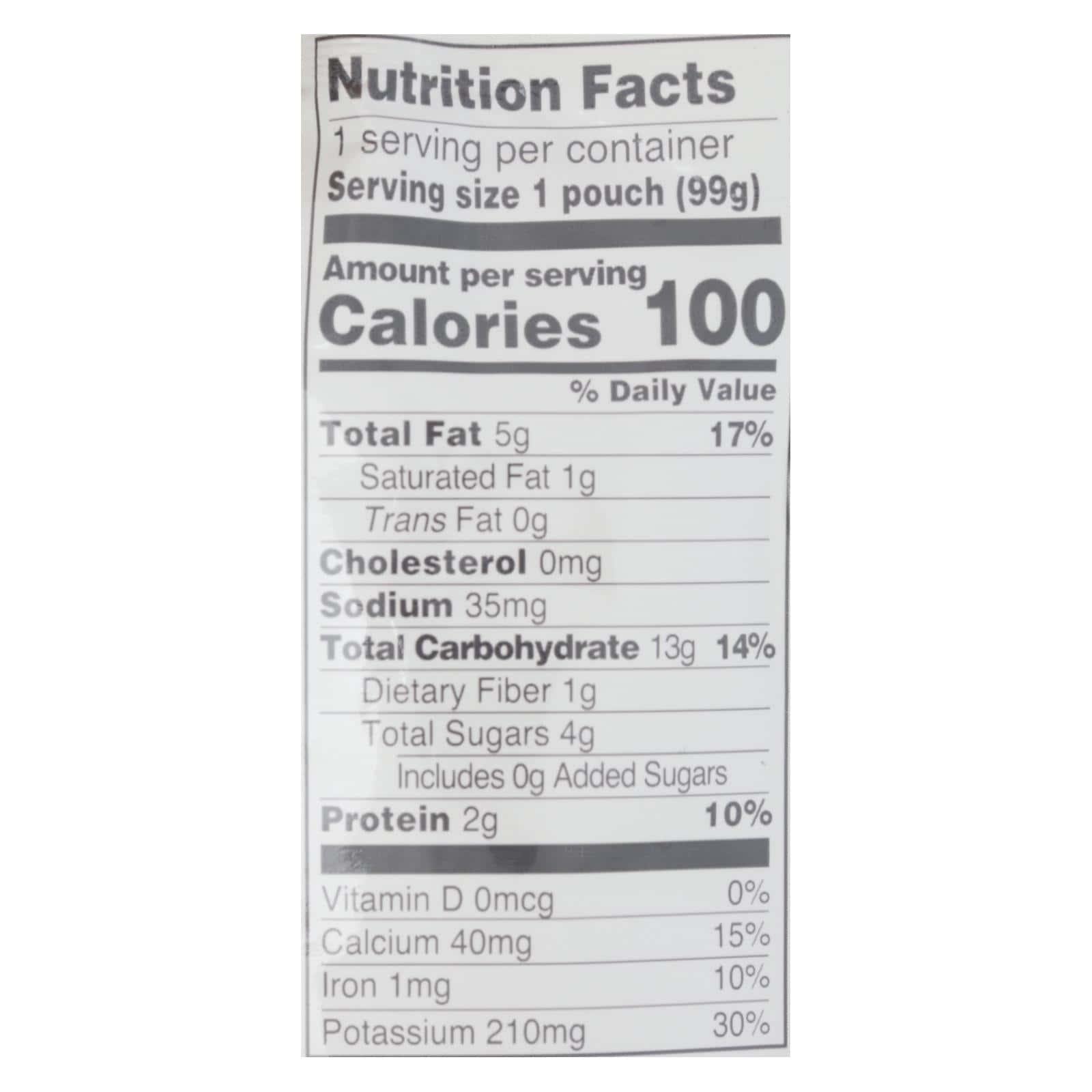 Serenity Kids Llc - Pouch Sweet Pot Spinach - Case of 6 - 3.5 OZ - Image 3