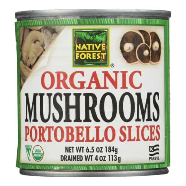 Native Forest Organic Sliced Portobello - Mushrooms - Case of 12 - 4 oz. - Image 3