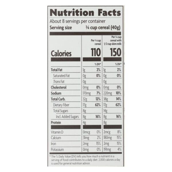 Nature's Path Organic Smart-bran Cereal - Case of 12 - 10.6 oz. - Image 2