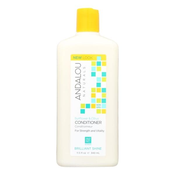 Andalou Naturals Brilliant Shine Conditioner Sunflower and Citrus - 11.5 fl oz - Image 2