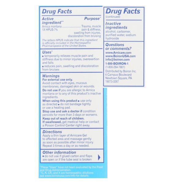 Boiron - Arnicare Gel - Value Size - 4.1 oz - Image 3