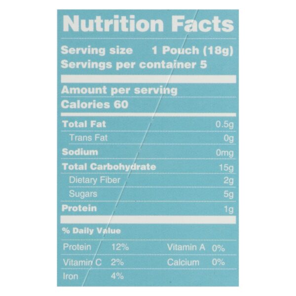 Amara - Baby Food Oats N Berry - Case of 5 - .63 OZ