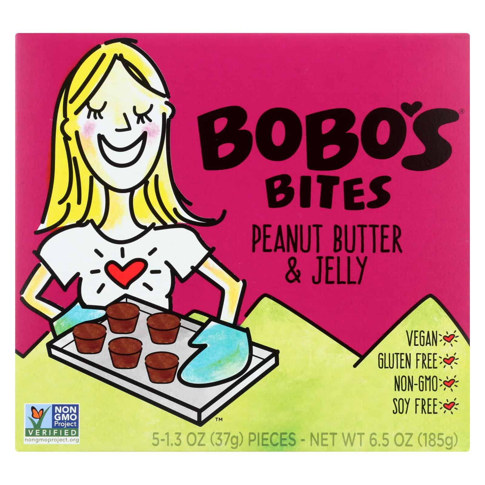 Bobo's Oat Bars - Peanut Butter and Jelly - Gluten Free - Case of 6 - 1.3 oz. - Image 2
