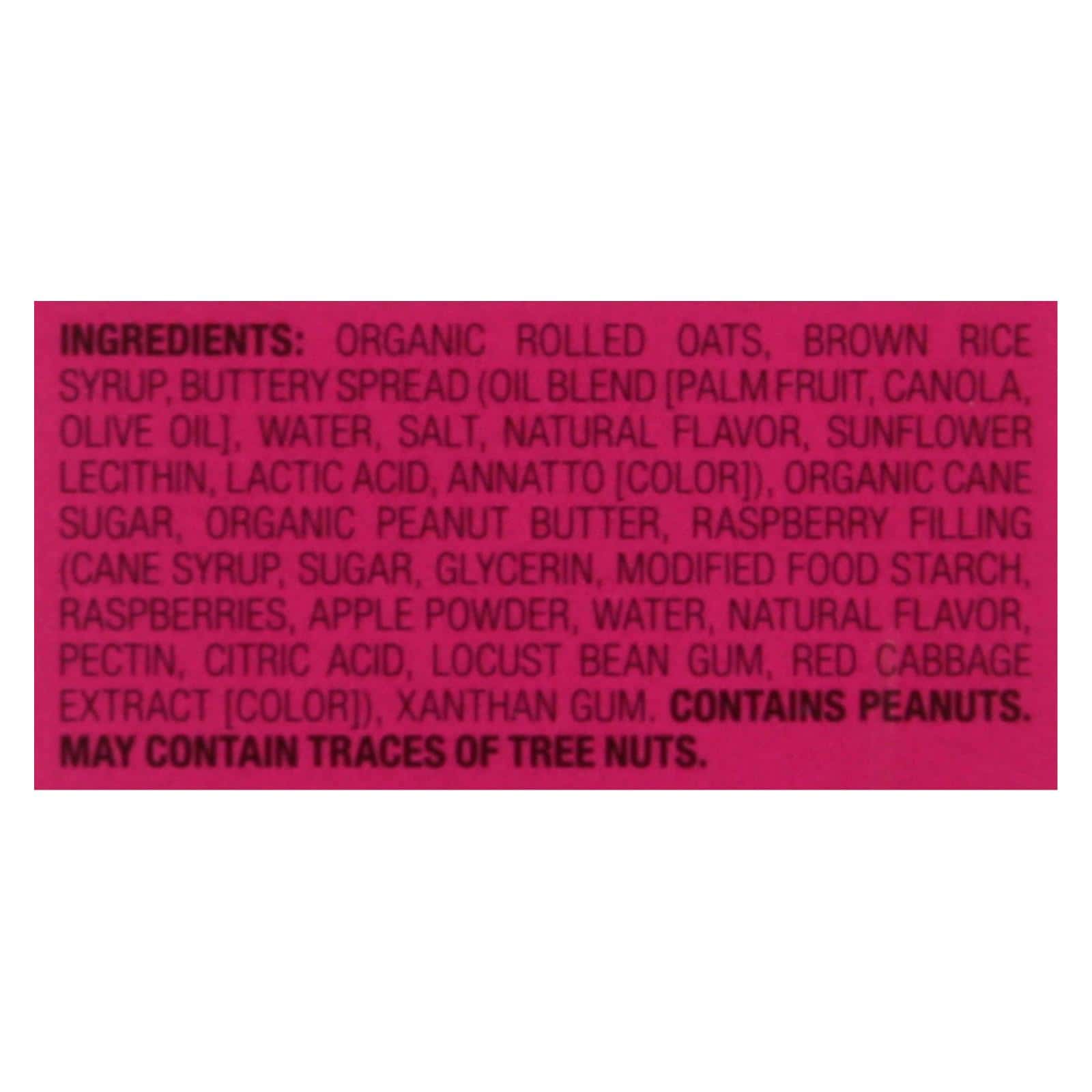Bobo's Oat Bars - Peanut Butter and Jelly - Gluten Free - Case of 6 - 1.3 oz.
