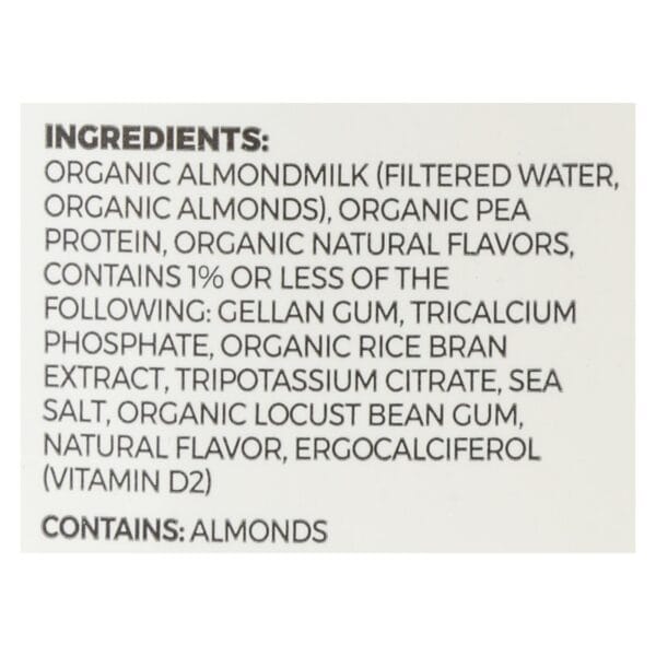 Orgain Organic Protein Almond Milk - Unsweetened Vanilla - Case of 6 - 32 FZ - Image 3