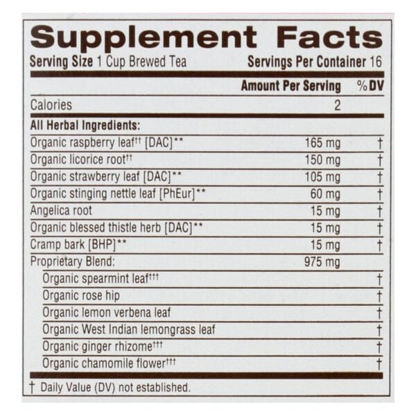 Traditional Medicinals Female Toner Herbal Tea - 16 Tea Bags - Case of 6 - Image 2