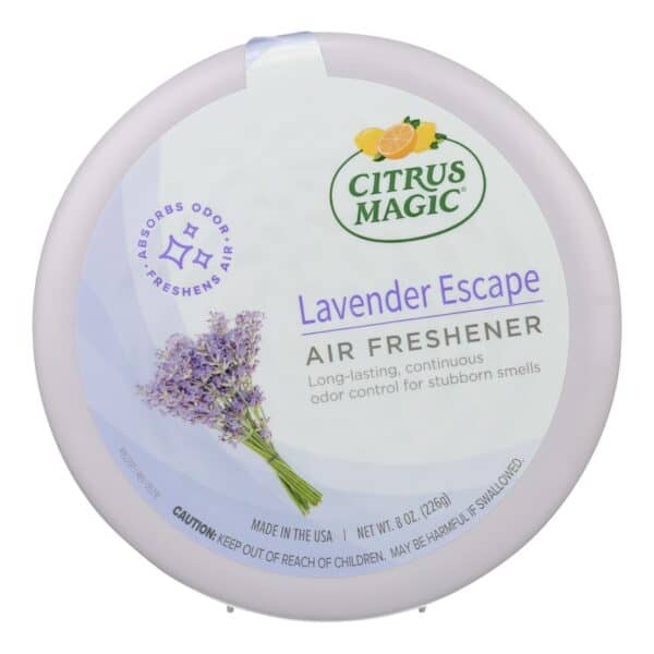 Citrus Magic Odor Absorber - Solid Lavender - Case of 6 - 8 oz - Image 2