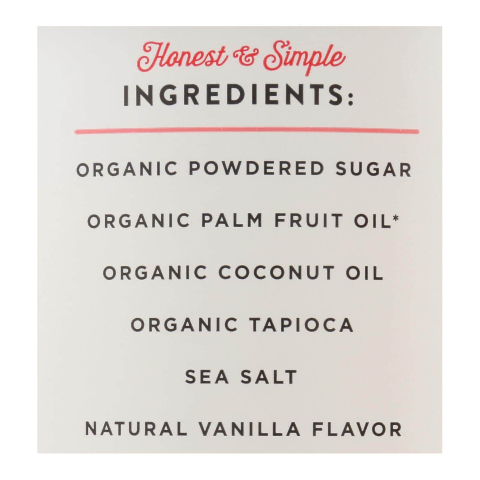 Miss Jones Baking Organic Frosting - Vanilla Buttercream - Case of 6 - 320 Gram - Image 2