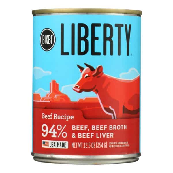 Bixbi - Liberty Wet Food Beef - Case of 12 - 12.5 OZ - Image 3
