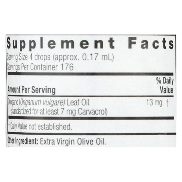 Nature's Answer - Oil of Oregano Leaf - 1 fl oz - Image 3