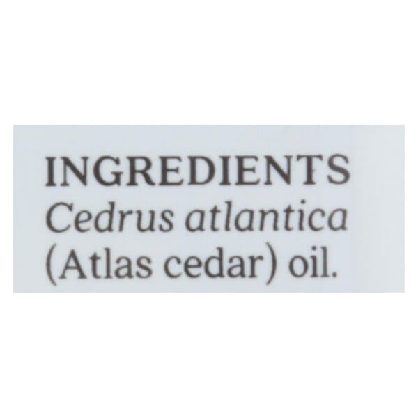 Aura Cacia - Essential Oil - Atlas Cedar wood - 0.5 FL oz. - Image 2