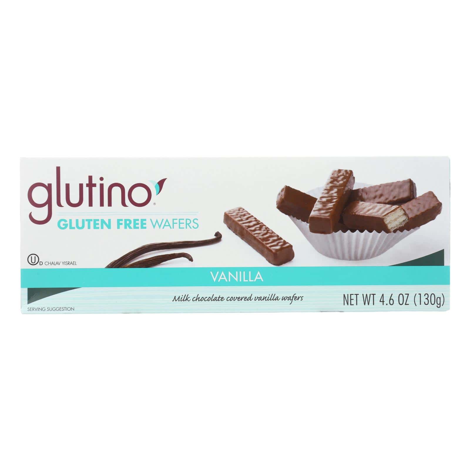 Glutino Chocolate Vanilla Cookies - Case of 12 - 4.6 oz. - Image 2