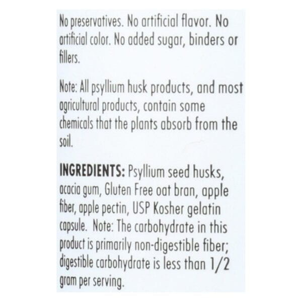 Yerba Prima Soluble Fiber Caps - 625 mg - 180 Capsules