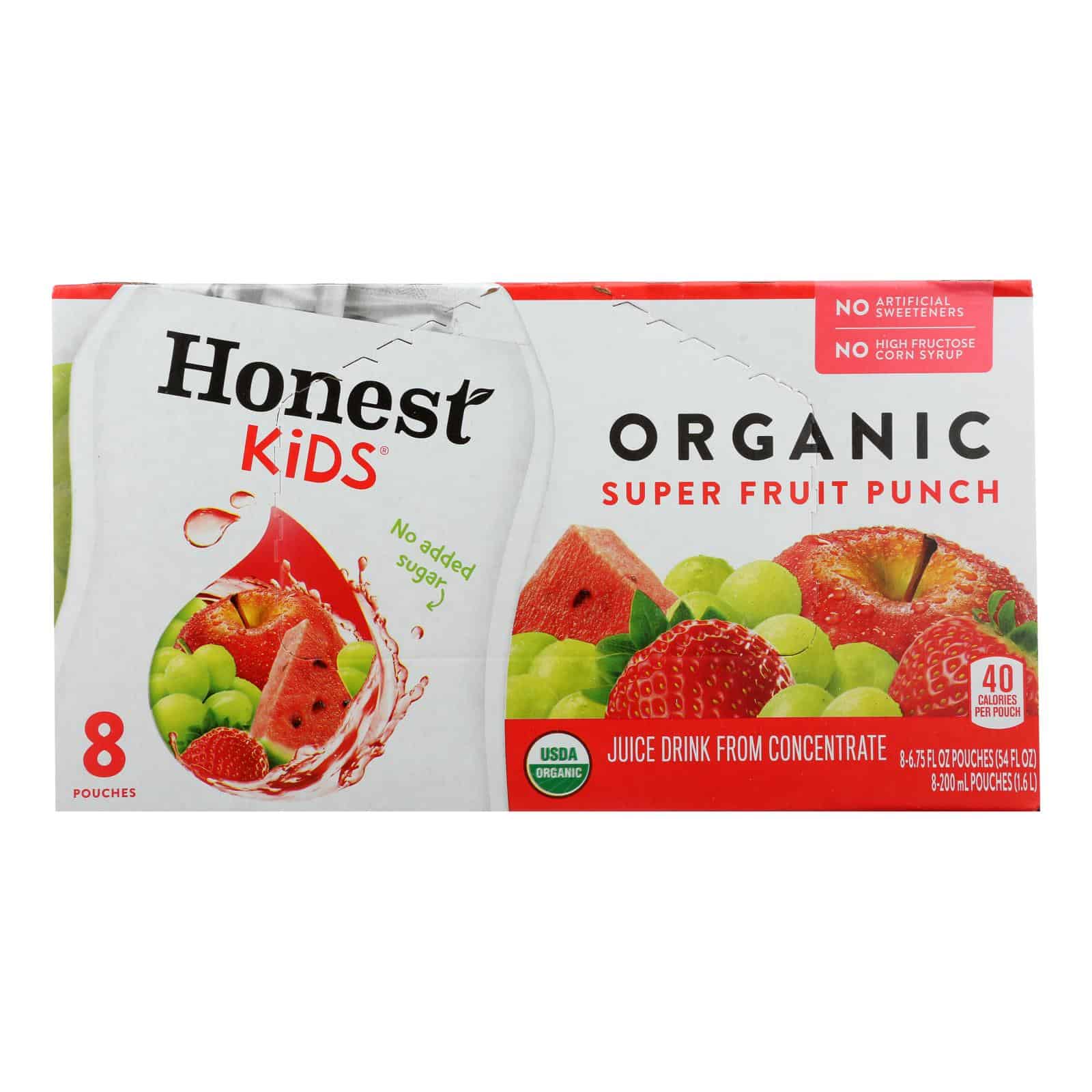 Honest Kids Honest Kids Super Fruit Punch - Fruit Punch - Case of 4 - 6.75 Fl oz. - Image 2