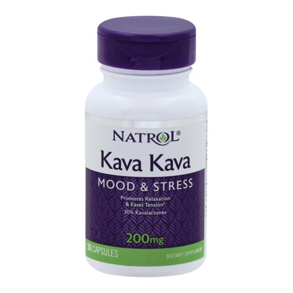 Natrol Kava Kava 200 mg - 30 Caps - Image 2