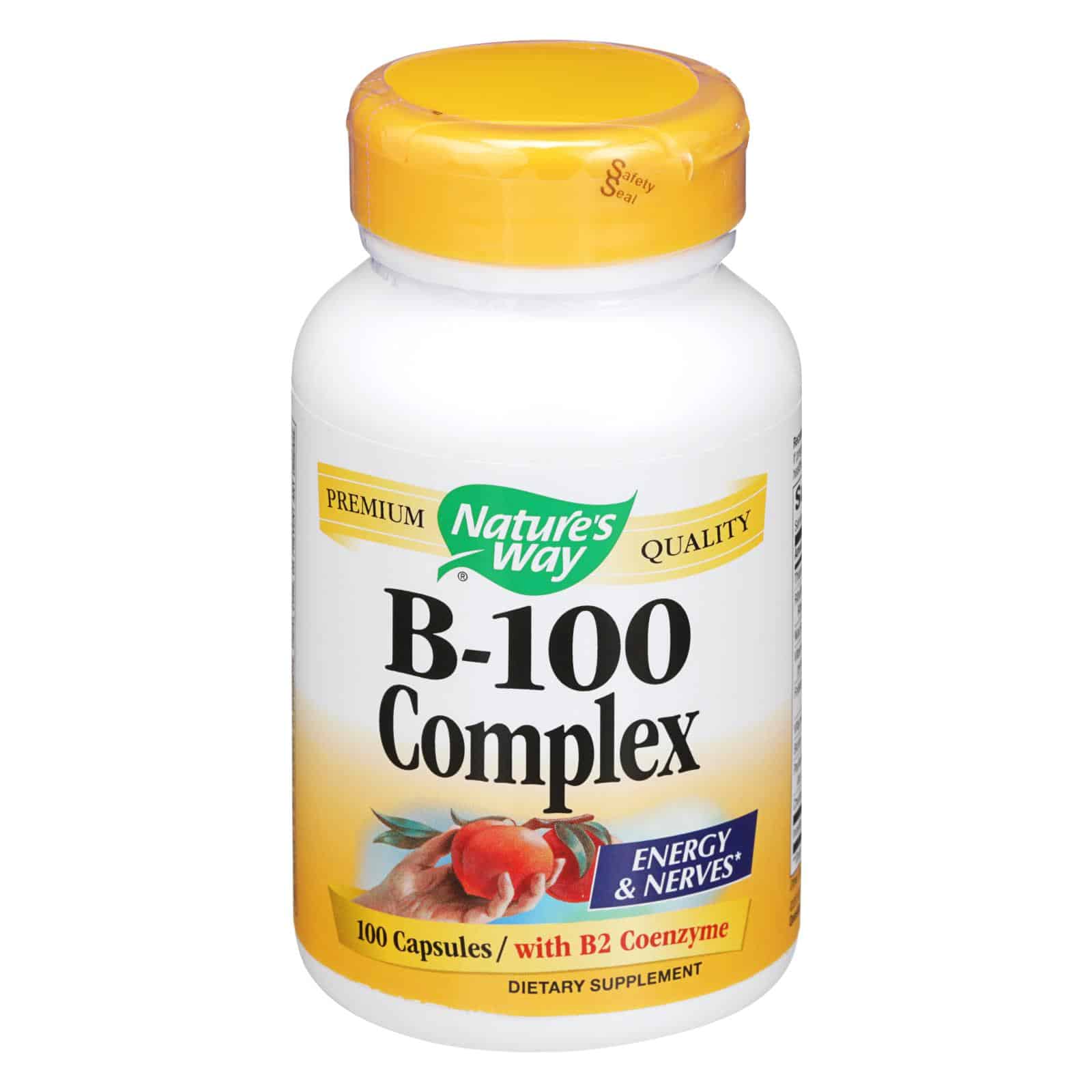 Nature's Way - Vitamin B-100 Complex - 100 Capsules - Image 3