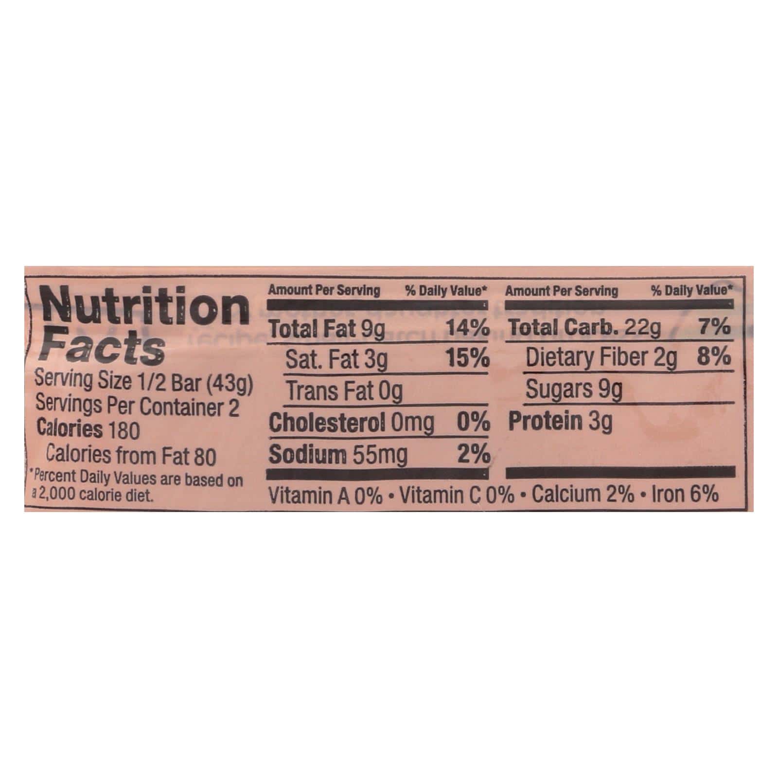 Bobo's Oat Bars - All Natural - Gluten Free - Chocolate Almond - 3 oz Bars - Case of 12 - Image 3