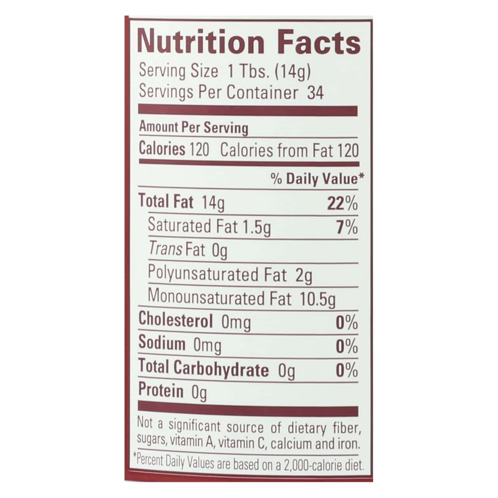 La Tourangelle Roasted Hazelnut Oil - Case of 6 - 500 ml