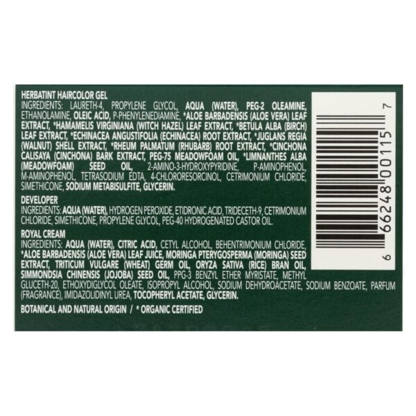 Herbatint - Hair Clr 4m Mahgny Chstnt - EA of 1-5.75 FZ
