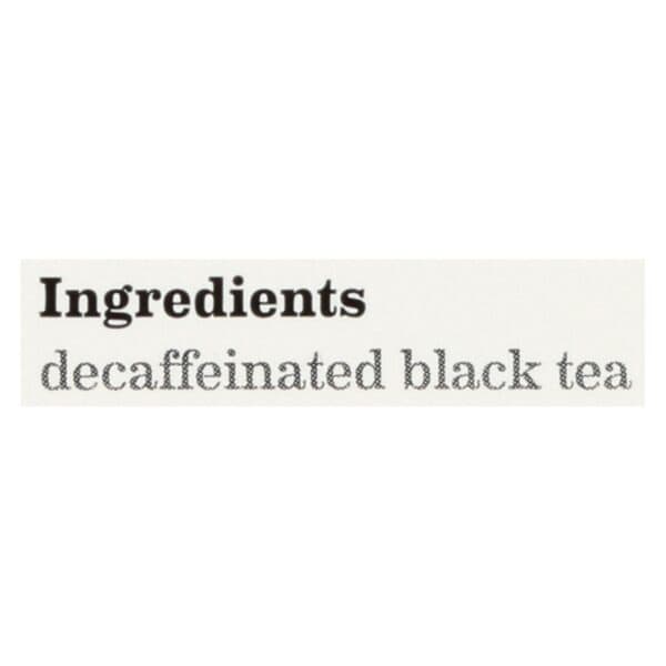 Bigelow Tea English Teatime Decaffeinated Black Tea - Case of 6 - 20 Bags - Image 2