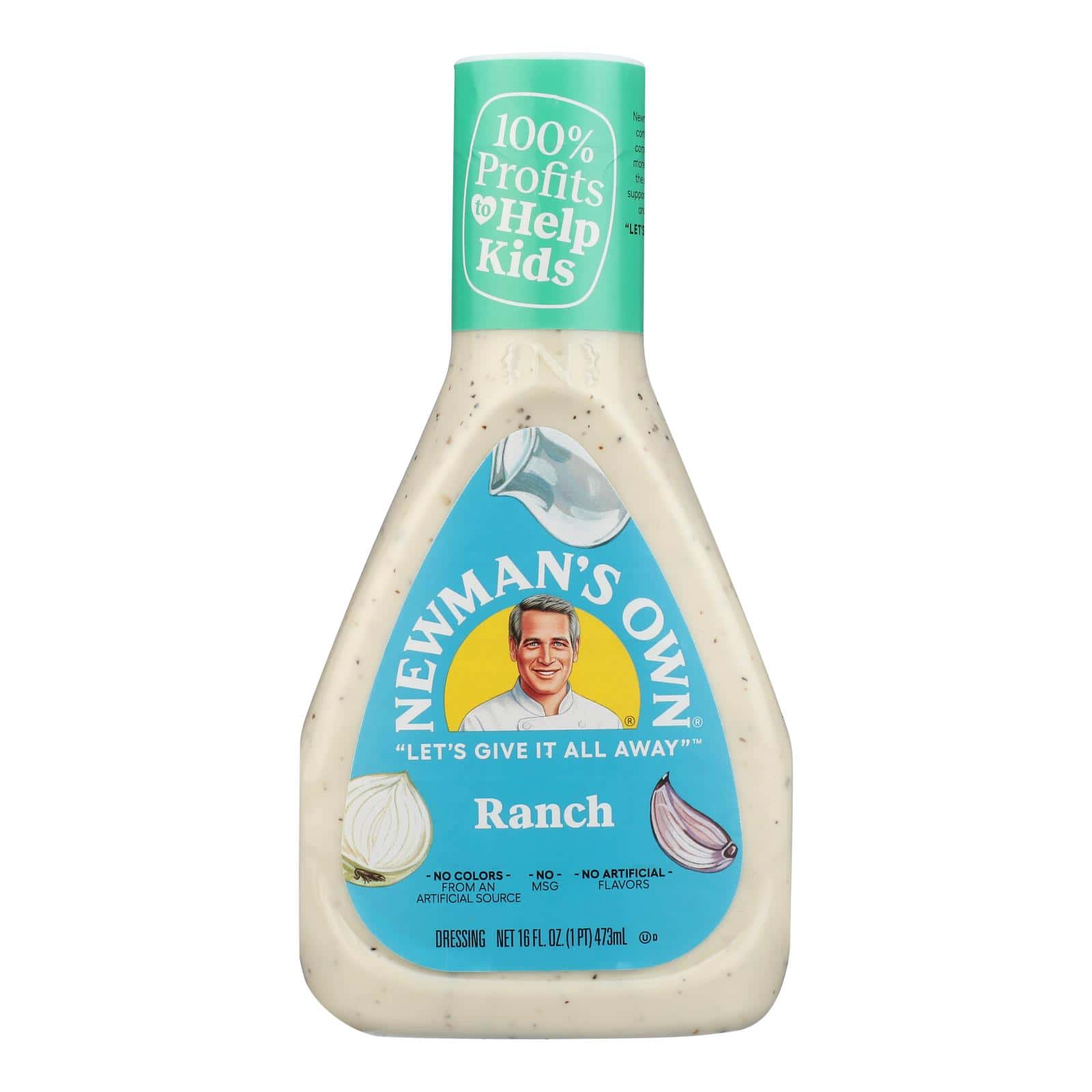 Newman's Own Salad Dressing - Ranch - Case of 6 - 16 Fl oz. - Image 3