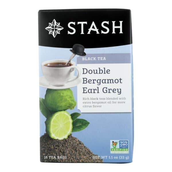 Stash Tea Earl Grey Black - Double Bergamot - Case of 6 - 18 Bags - Image 2