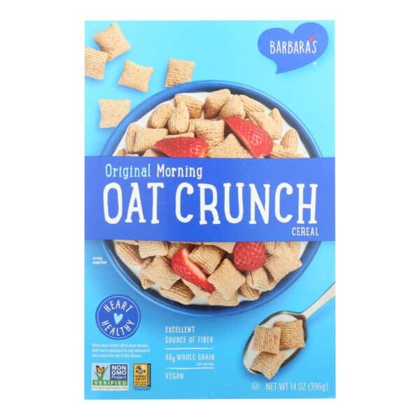 Barbara's Bakery - Morning Oat Crunch Cereal - Original - Case of 12 - 14 oz. - Image 2
