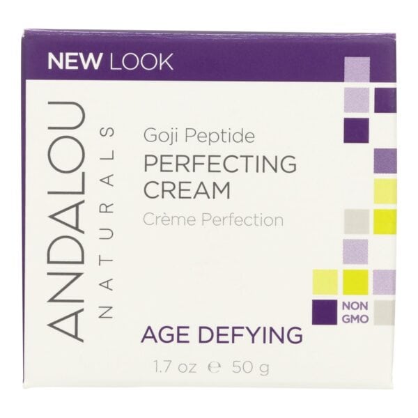Andalou Naturals Super Goji Peptide Perfecting Cream - 1.7 fl oz - Image 2