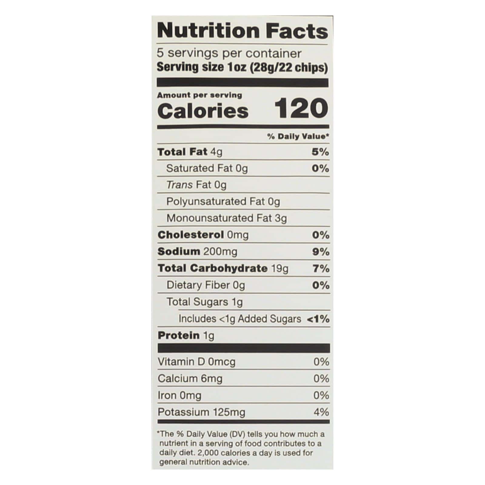 Popchips Potato Chip - Sea Salt - Vinegar - Case of 12 - 5 oz - Image 2