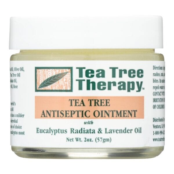 Tea Tree Therapy Antiseptic Ointment Eucalyptus Australiana and Lavender Oil - 2 oz - Image 2