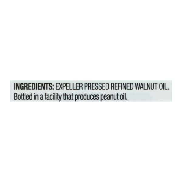 Spectrum Naturals Refined Walnut Oil - Case of 12 - 16 Fl oz. - Image 3