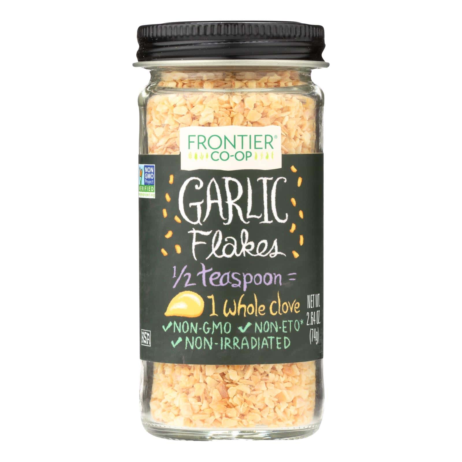 Frontier Herb Garlic - Flakes - 2.64 oz
