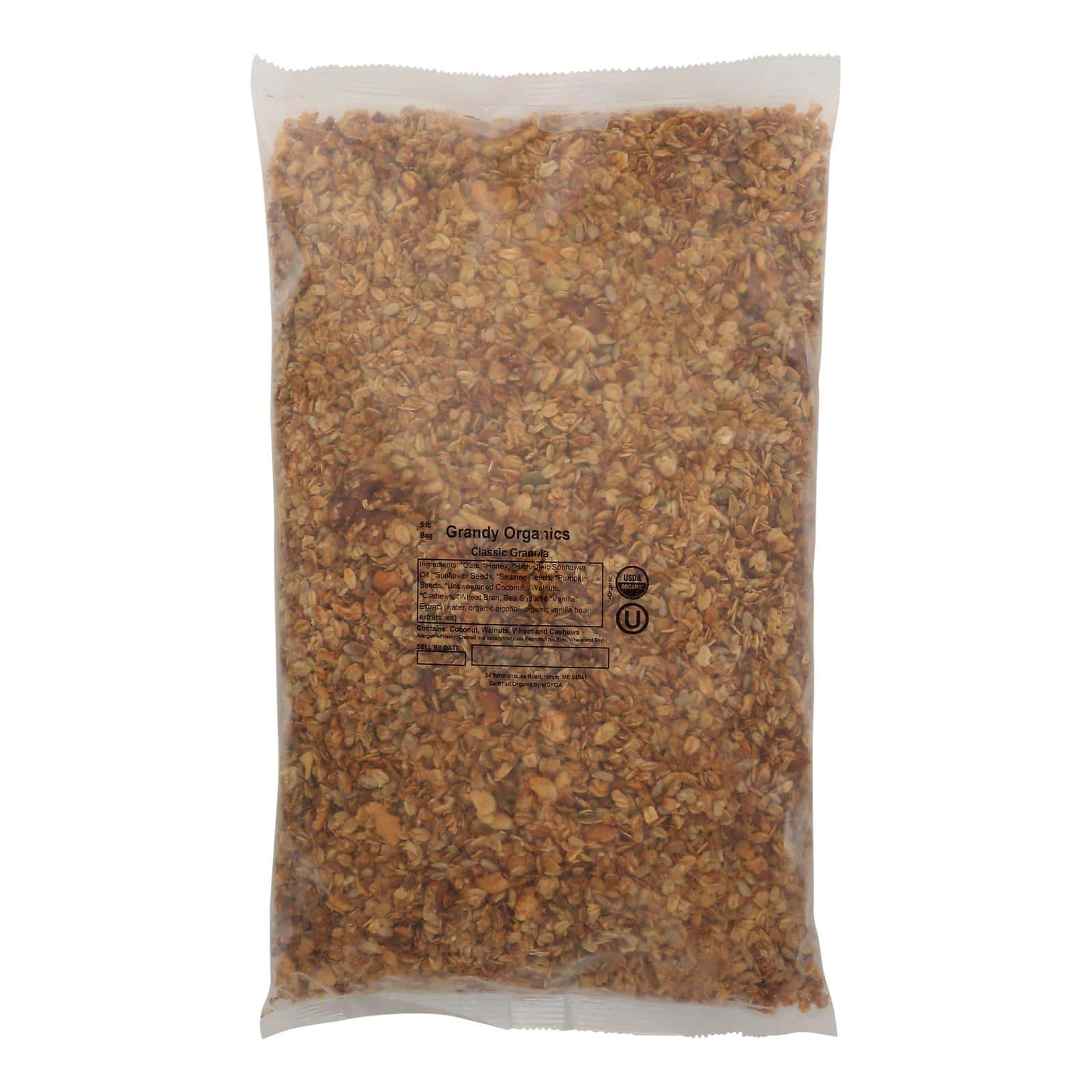 Grandy Oats Granola Classic - Single Bulk Item - 10LB