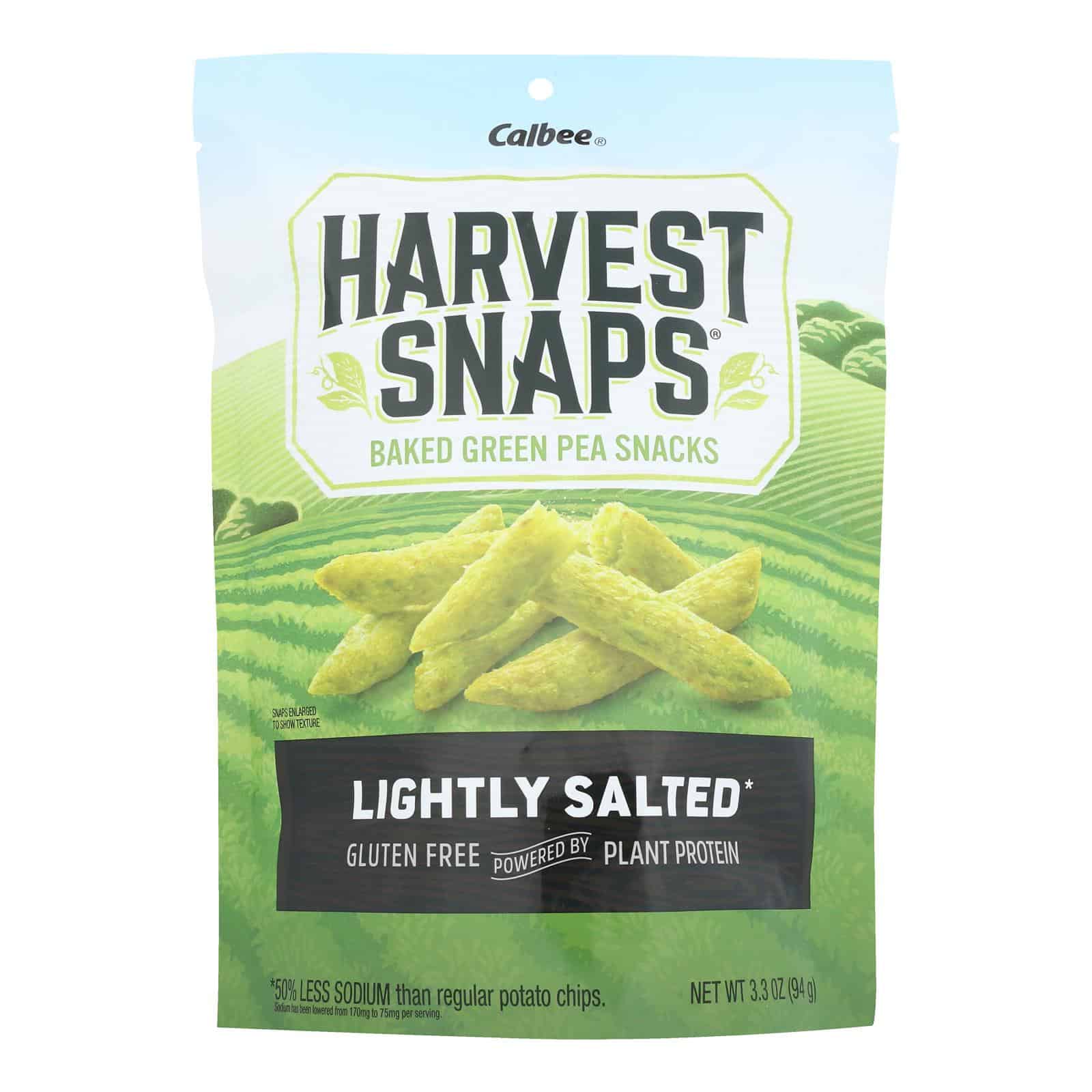 Calbee Snapea Crisp - Snapea Crisps - Lightly Salted - Case of 12 - 3.3 oz. - Image 2